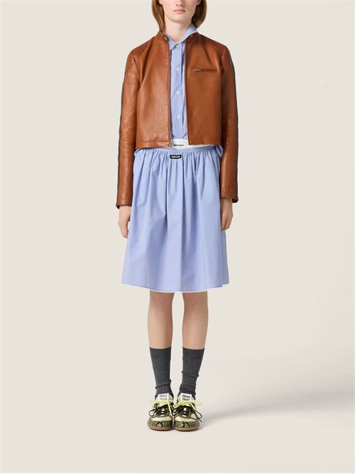 Giubbino in nappa MIU MIU | MPW00819BXF0134
